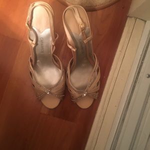 Gold Caparros with rhinestone decor